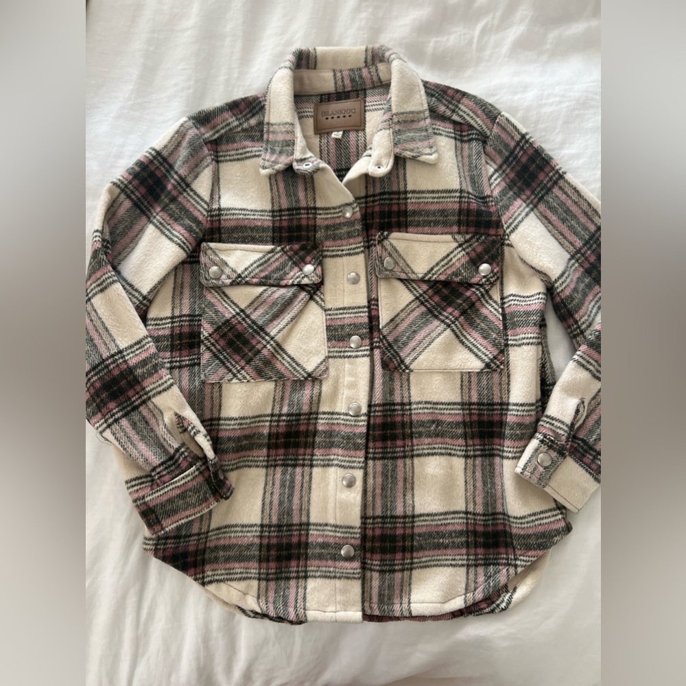 BLANKNYC Flannel “Shaket” Size Small